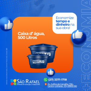 _Caixa 500 L FortLev-